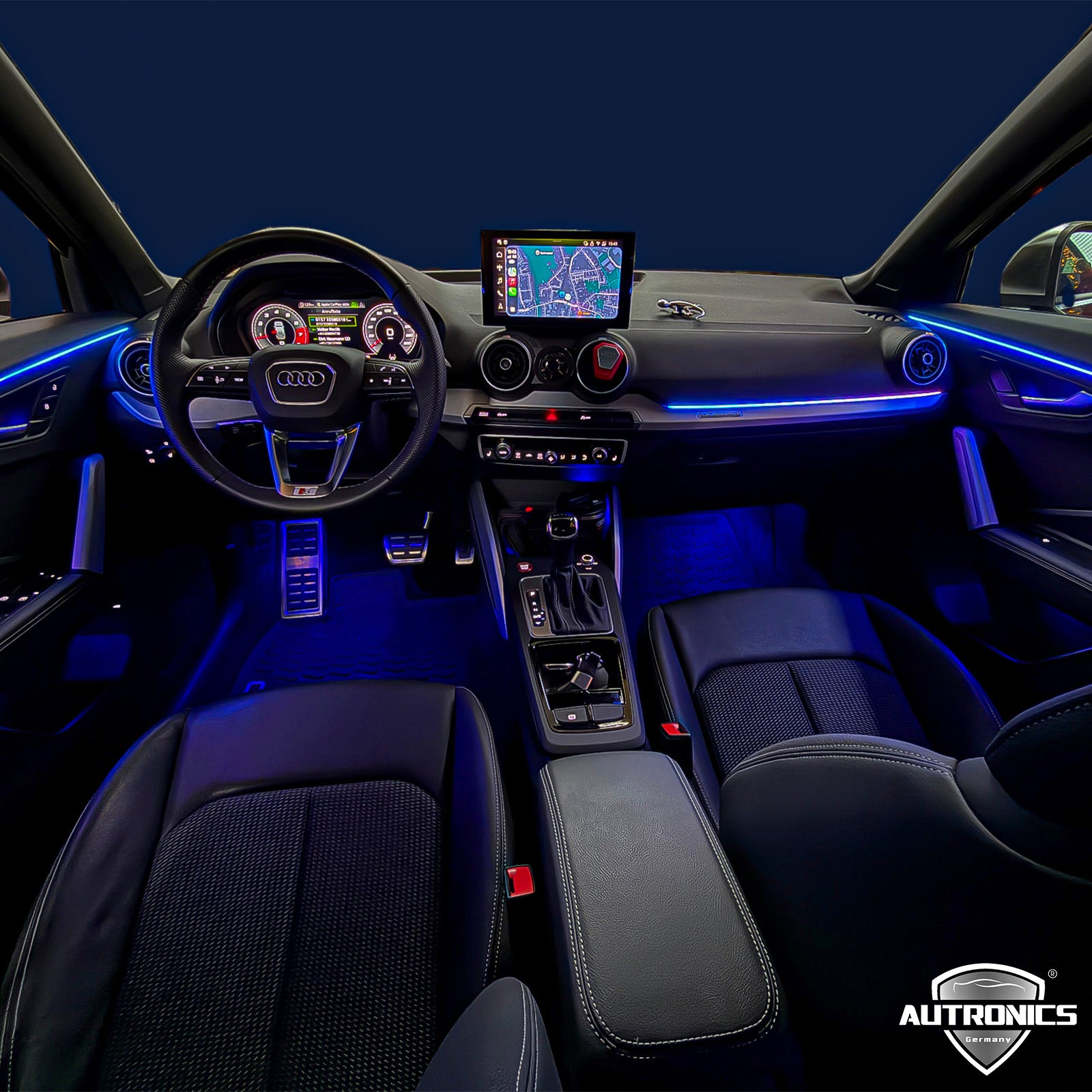 LED Ambientebeleuchtung Nachrüsten – Premium Innenraumbeleuchtung für Audi Q2