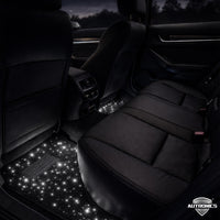 LED Auto Fußmatten mit Sternenhimmel-Effekt Universelle RGB LED Fußraumbeleuchtung für alle Fahrzeuge 64 Farben App- & Fernbedienung Starfloor by Autronics