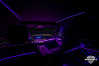 Dynamische LED Panorama- Beleuchtung Nachrüsten – Zusatz- Linien- Ambientebeleuchtung für alle Fahrzeuge mit Panorama-Dach