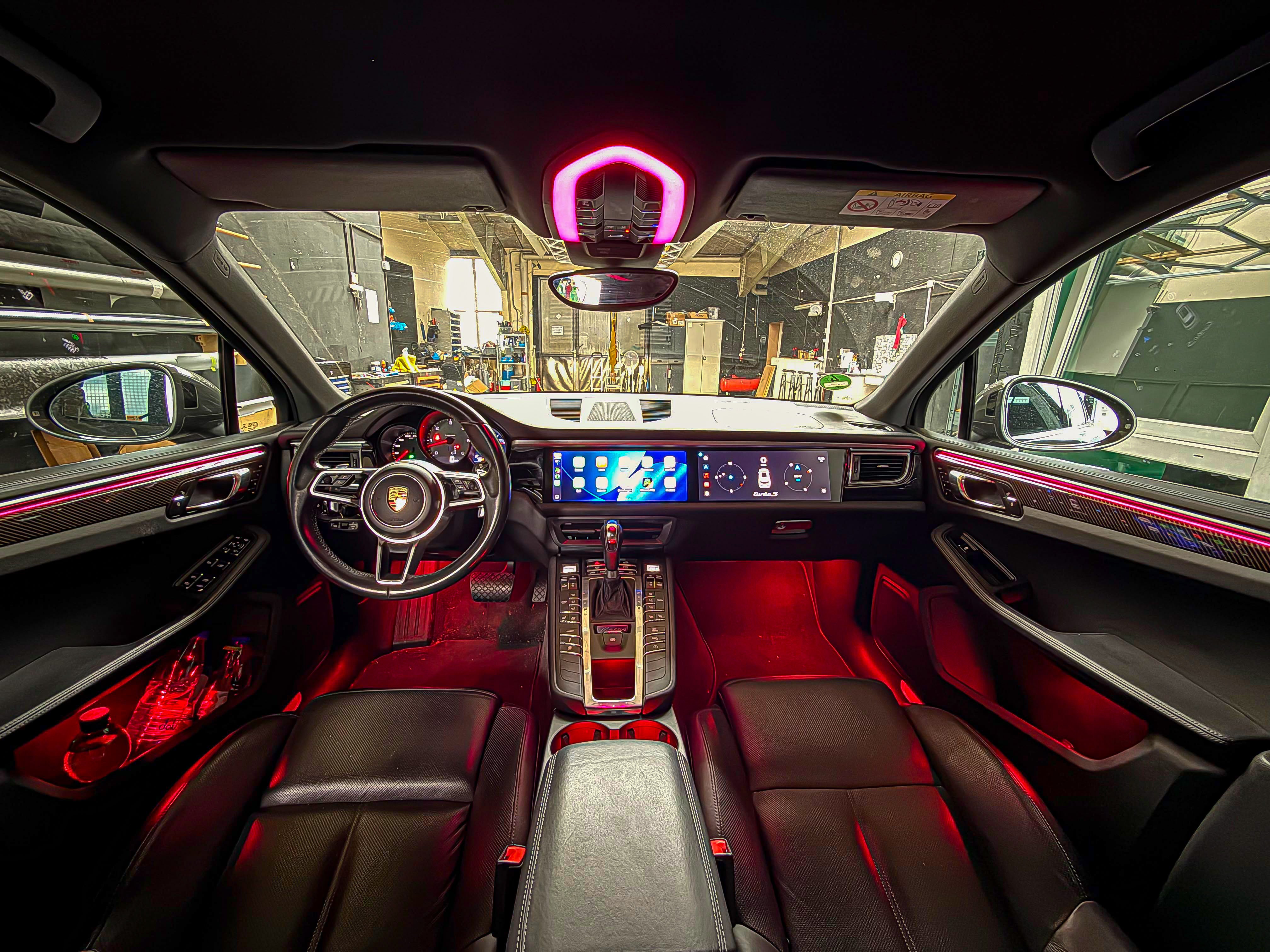LED Ambientebeleuchtung Nachrüsten – Premium Innenraumlicht für Porsche Macan 95B
