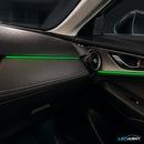 Dynamische RGB LED Ambientebeleuchtung Nachrüstung für Mazda CX-3 inkl. Profi-Einbau