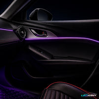 Dynamische RGB LED Ambientebeleuchtung Nachrüstung für Mazda CX-3 inkl. Profi-Einbau