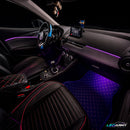 Dynamische RGB LED Ambientebeleuchtung Nachrüstung für Mazda CX-3 inkl. Profi-Einbau