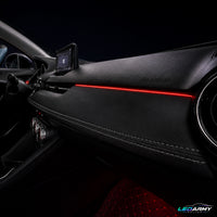 Dynamische RGB LED Ambientebeleuchtung Nachrüstung für Mazda CX-3 inkl. Profi-Einbau