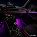 Dynamische RGB LED Ambientebeleuchtung Nachrüstung für Mazda CX-3 inkl. Profi-Einbau
