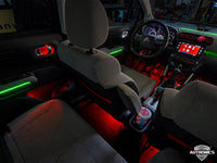 Citroen C3 Ambientebeleuchtung Nachrüstung RGB LED – Dynamische Innenraumbeleuchtung mit App Steuerung inkl. Einbau
