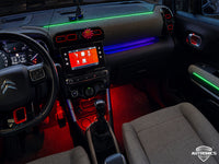 Citroen C3 Ambientebeleuchtung Nachrüstung RGB LED – Dynamische Innenraumbeleuchtung mit App Steuerung inkl. Einbau