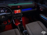 Citroen C3 Ambientebeleuchtung Nachrüstung RGB LED – Dynamische Innenraumbeleuchtung mit App Steuerung inkl. Einbau