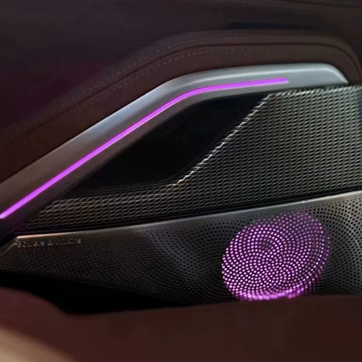 LED Lautsprecher- Abdeckungen Hochtöner Nachrüsten mit Ambientebeleuchtung für BMW X6 G06